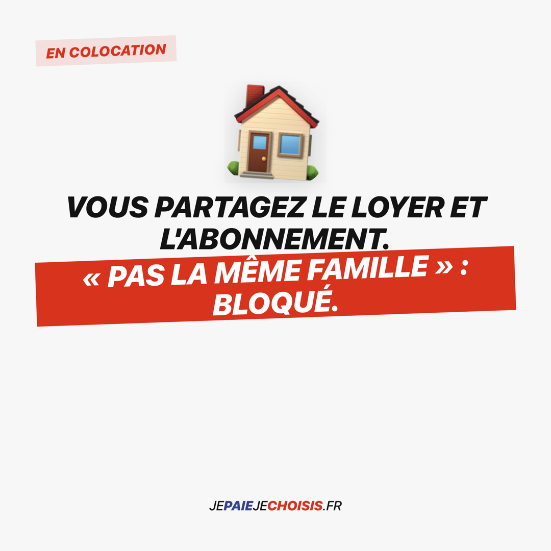 Carrousel B, carte 5 : colocation